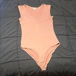 Blush Sleeveless Bodysuit